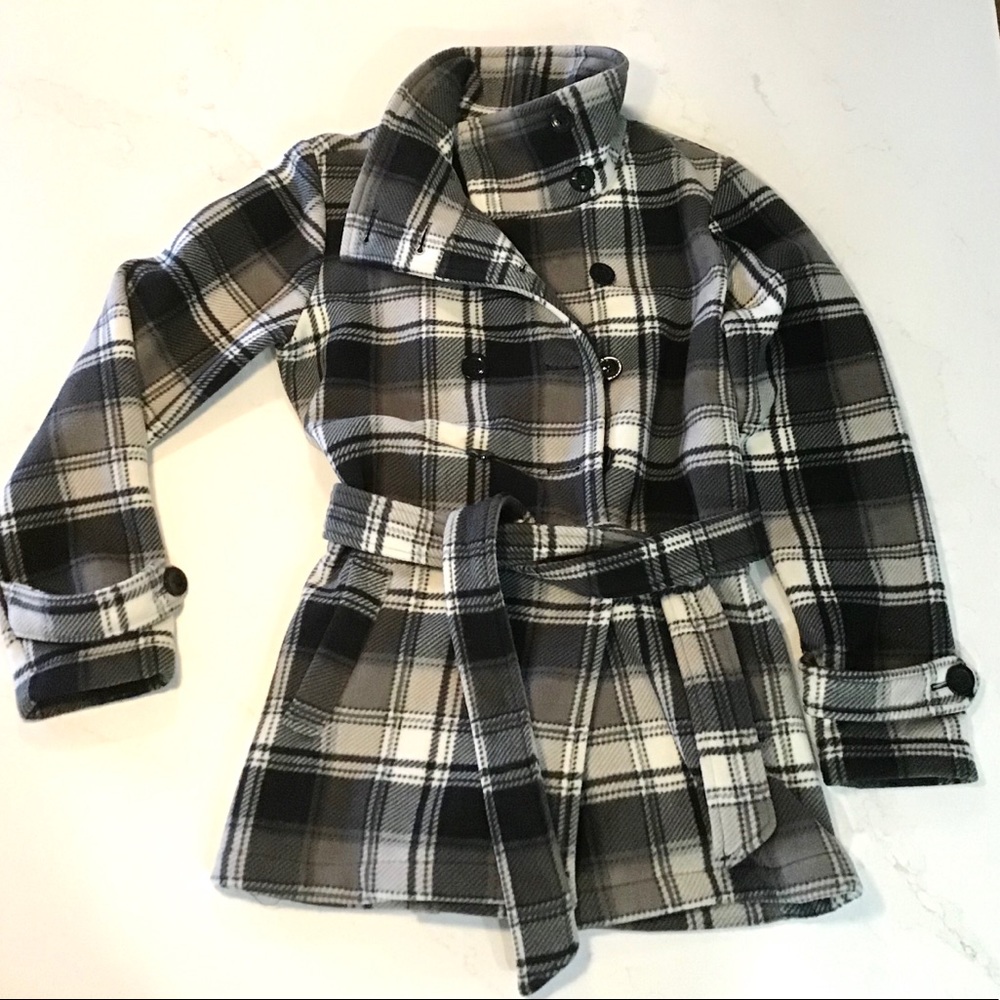 Double Breasted Belted Jacket - image 2